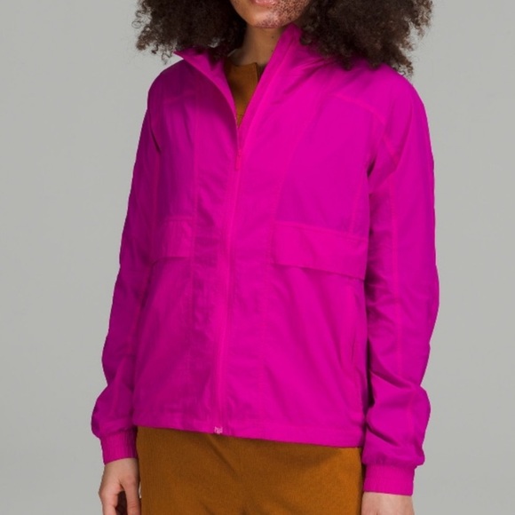 lululemon athletica Jackets & Blazers - Lululemon Hood Lite Packable Jacket Purple Highlight